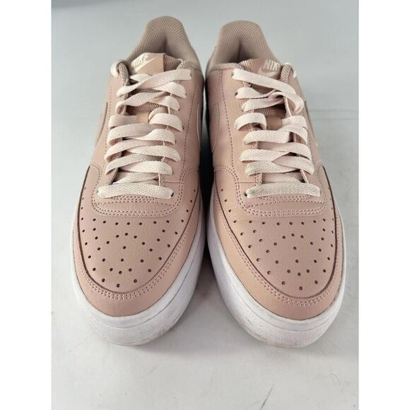 Nike Court Vision Alta Women's Shoes US 10 Tan/Pink Platform Sneakers - Picture 12 of 13
